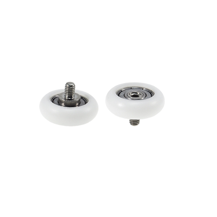 BSR60832-10C1.5L8M6 M6x32x10mm Easy-to-Install Rubber-Coated Plastic Bearing with External Thread for DIY Projects.jpg