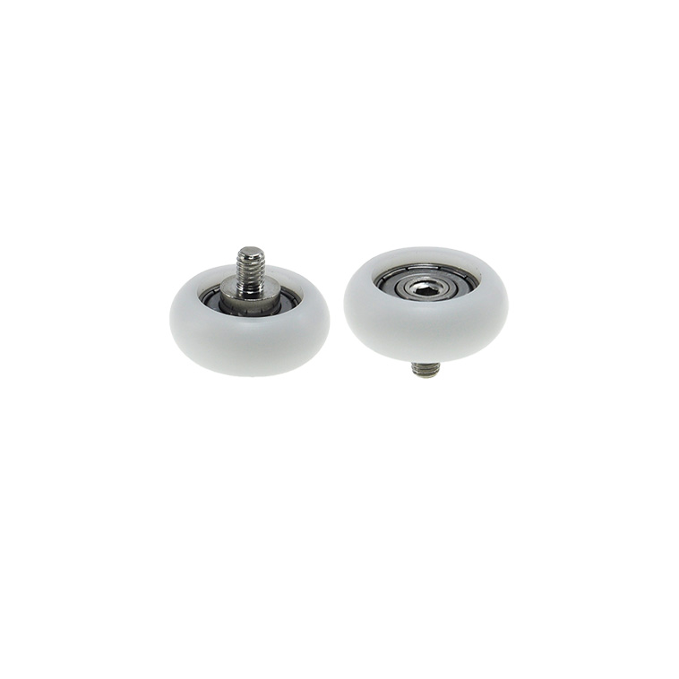 BSR60832-12C1L8M6 M6x32x12mm Customizable Plastic Bearing with Rubber Coating and External Thread for Unique Applications.jpg