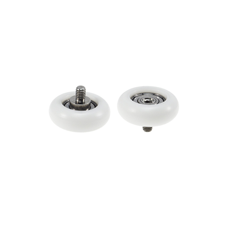 BSR60835-12C1L8M6 M6x35x12mm High-Strength PA66 Plastic Roller Bearing with Screw for Production Lines.jpg