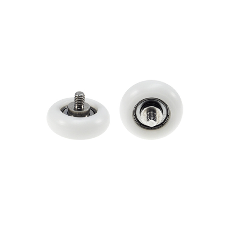 BSR60835-12C1L8M6 M6x35x12mm High-Strength PA66 Plastic Roller Bearing with Screw for Production Lines.jpg