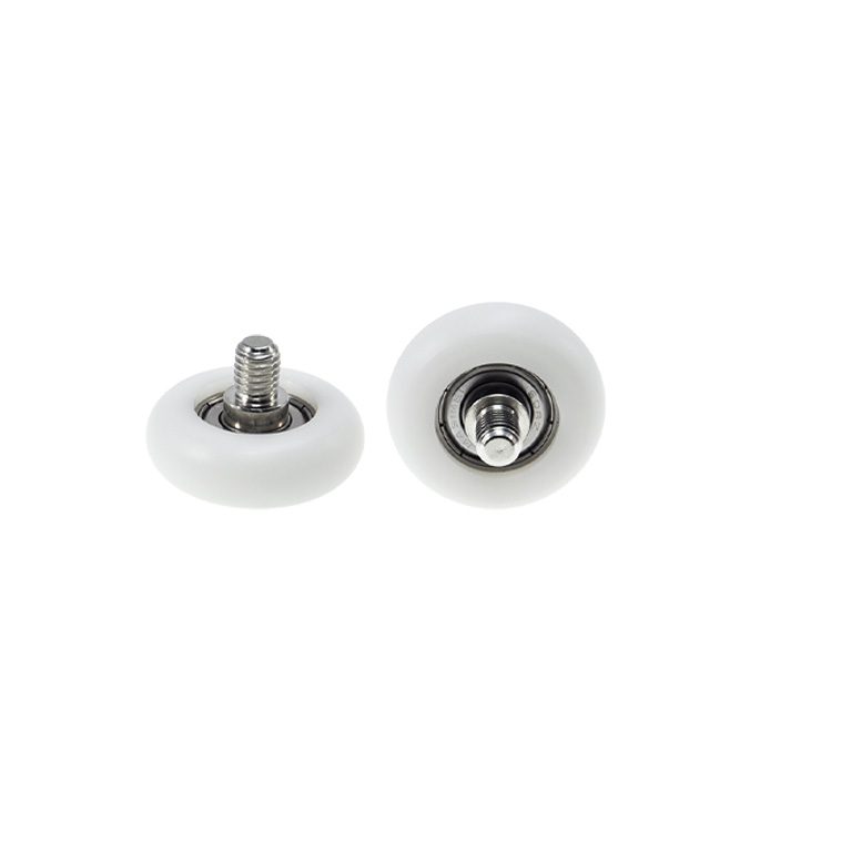BSR60837-13C1L10M8 M8x37x13mm Temperature-Resistant POK Plastic Roller Bearing with Screw for Extreme Conditions.jpg