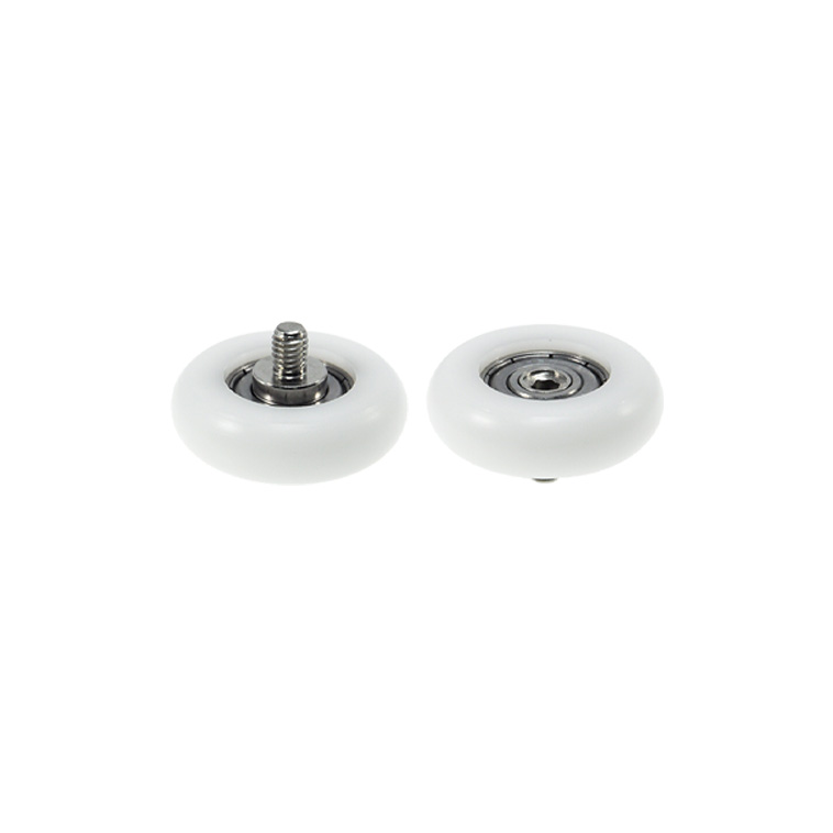 BSR60838-11C1L8M6 M6x38x11mm Shock-Absorbing NYLON Roller Bearing with Screw for Stability in Motion.jpg