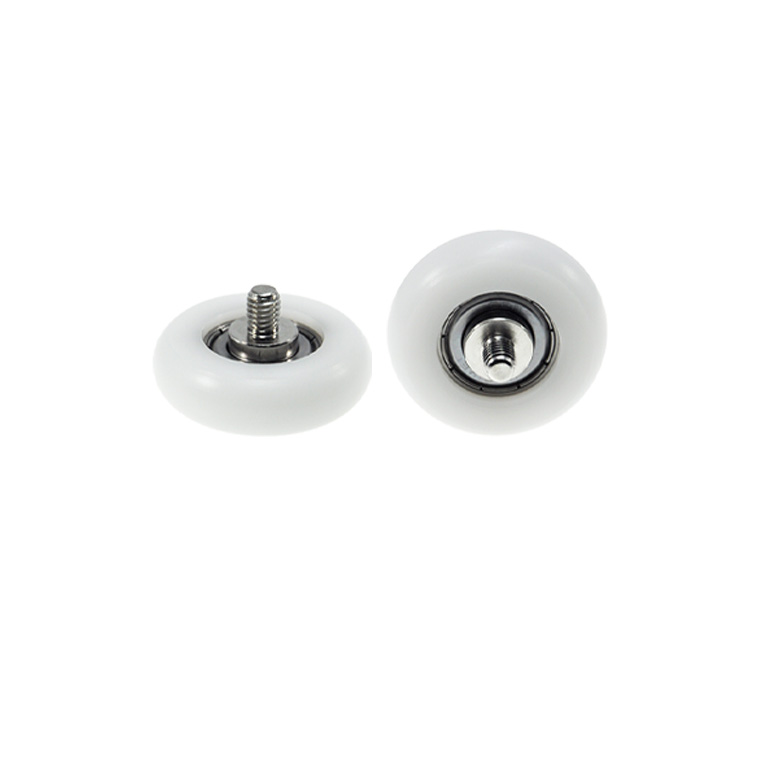 BSR60838-11C1L8M6 M6x38x11mm Shock-Absorbing NYLON Roller Bearing with Screw for Stability in Motion.jpg