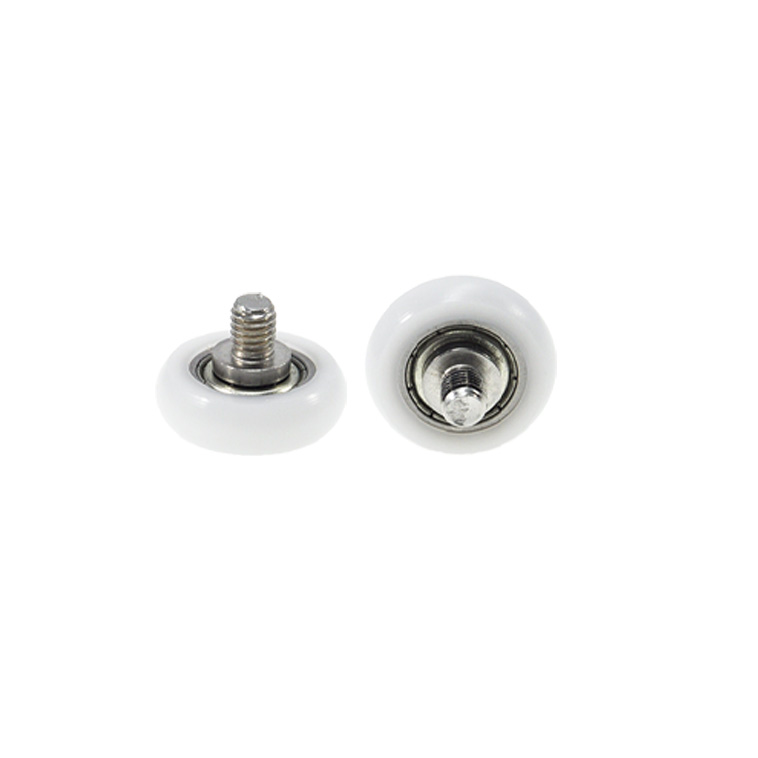 BSR62520-6C1L6M4 M4x20x6mm Versatile PA66 Plastic Roller Bearing with Screw for Multi-Purpose Use.jpg