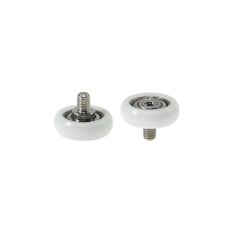 BSR62626-8C1L8M6 M6x26x8mm Nylon polyformaldehyde plastic drawer roller bearing sliding wardrobe furniture door.jpg