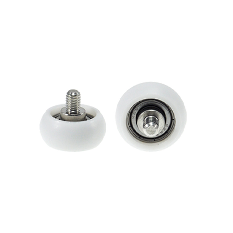 BSR62626-12C1L8M6 M6x26x12mm Pom roller bearings for cabinet drawer flush handles, door and window rollers.jpg