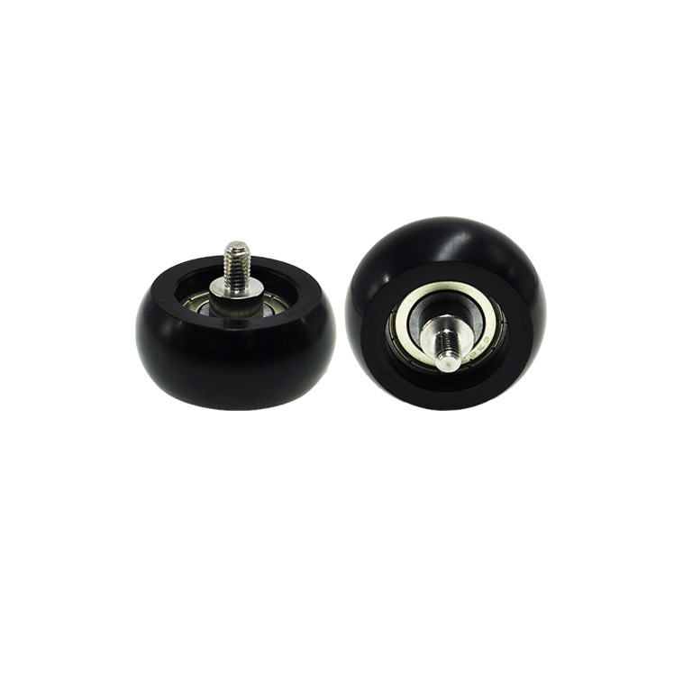 BSR63845-20C1L10M6 M6x45x20mm R-type polyurethane pulley, spherical polyurethane molded polyurethane bearing.jpg