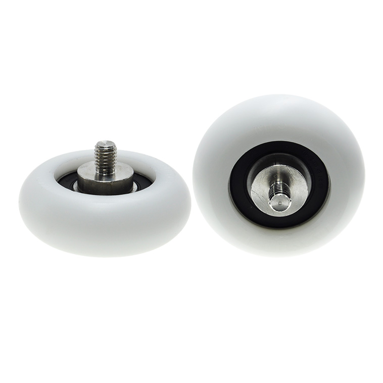 BSR620475-25C2L12M10 M10x75x25mm Plastic Rubber Coated Bearing Moving Pulley POM PA Roller Wheel.jpg