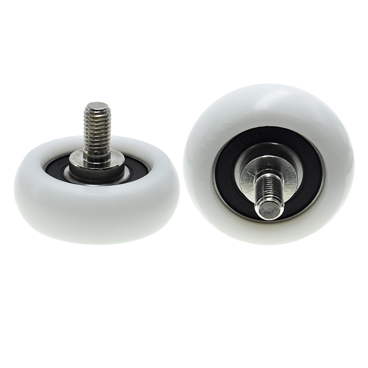 BSR630260-20C2L20M10 M10x60x20mm Rubber-coated plastic bearings, plastic nylon rollers/pulleys with M10 screws, for sliding doors, furniture, and windows.jpg