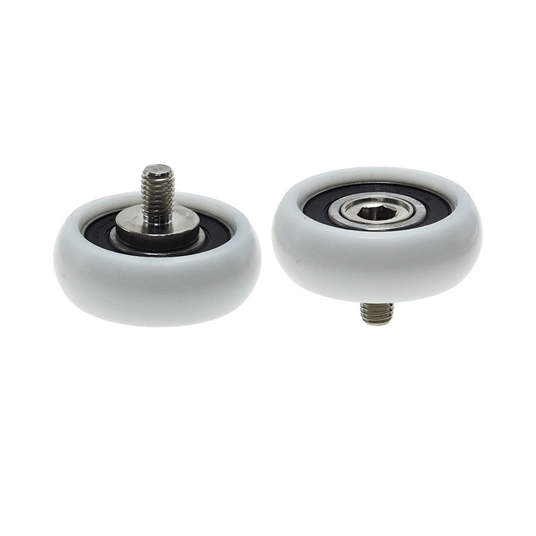 BSR620460-20C2L15M10 M10x60x20mm High-temperature resistant plastic rollers, industrial conveyor guide wheels, wear-resistant and durable.jpg